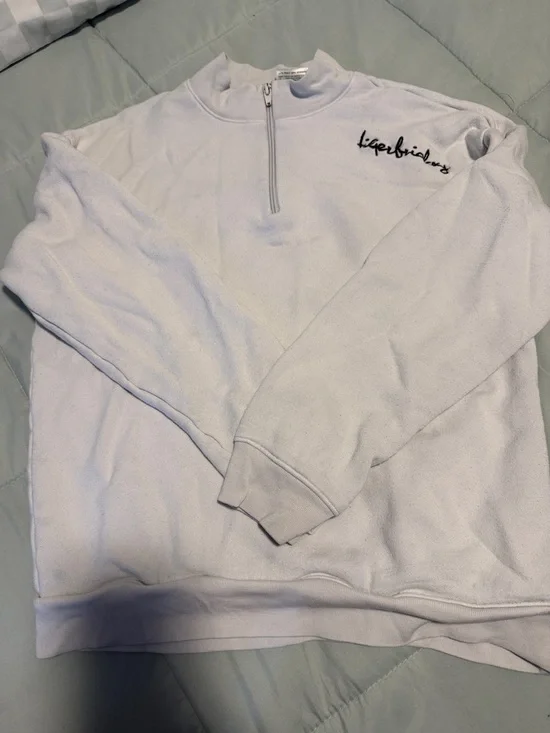 Tiger Friday White Crew Neck - Picture 1 of 3